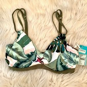 Palm leaf bralette